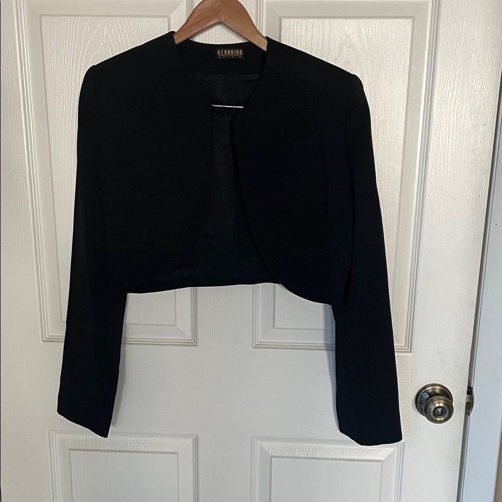 Georgiou Studio Black Bolero Jacket